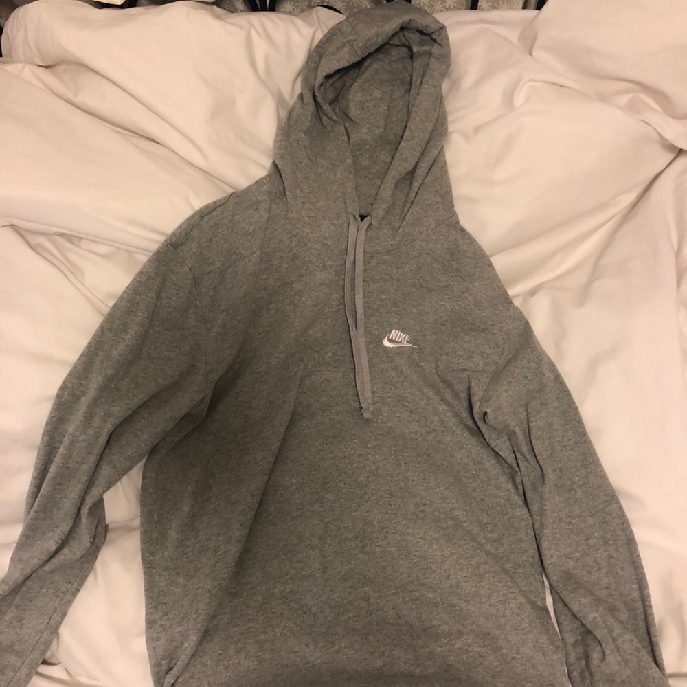 Grey Nike hoodie